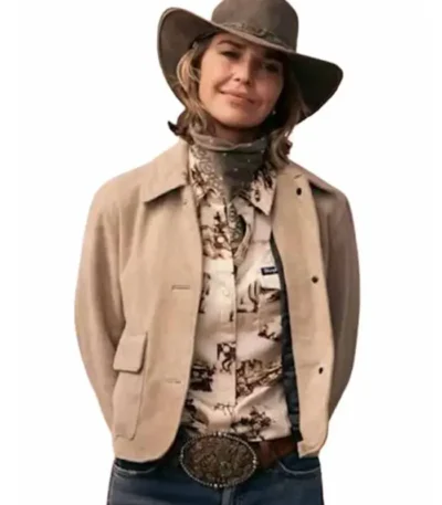 Marshals Arielle Kebbel Suede Jacket