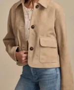 Marshals Arielle Kebbel Suede Jacket