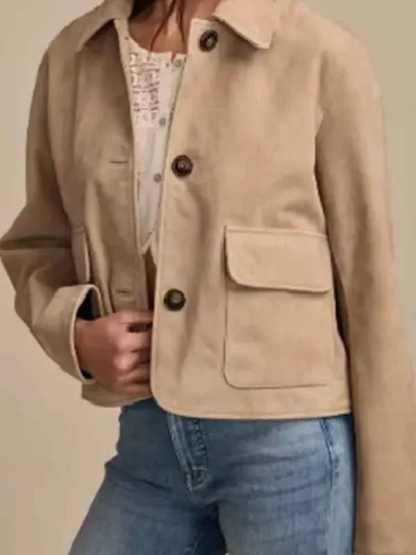 Marshals Arielle Kebbel Suede Jacket