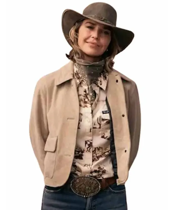 Marshals Arielle Kebbel Suede Jacket Marshals Arielle Kebbel Suede Jacket