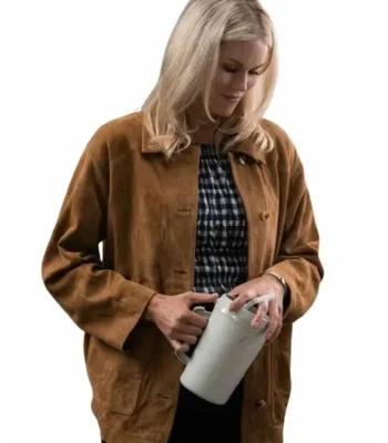 Marshals Dolly Weaver Brown Suede Jacket