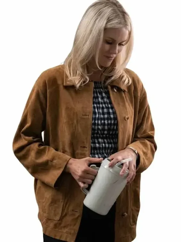 Marshals Dolly Weaver Brown Suede Jacket
