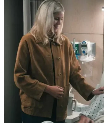 Marshals Dolly Weaver Brown Suede Jacket