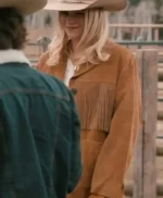 Marshals Dolly Weaver Suede Fringe Jacket