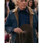 Marshals Felix Long Sherpa Denim Jacket