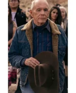 Marshals Felix Long Sherpa Denim Jacket