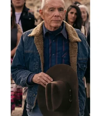 Marshals Felix Long Sherpa Denim Jacket