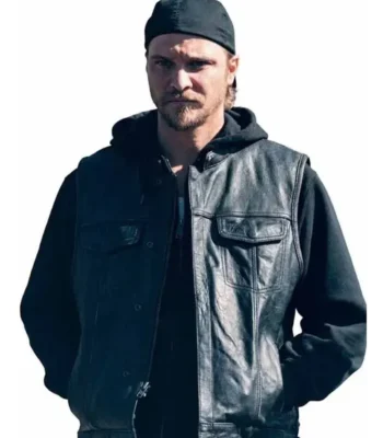 Marshals Kayce Dutton Leather Vest