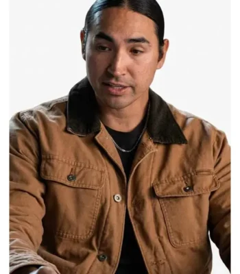 Marshals Miles Kittle Brown Cotton Jacket