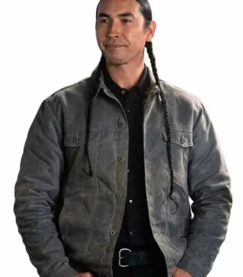 Marshals Miles Kittle Grey Suede Jacket
