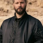 Marshals Pete Calvin Black Bomber Jacket