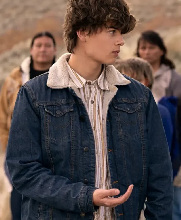 Marshals Tate Dutton Sherpa Denim Jacket Marshals Tate Dutton Sherpa Denim Jacket