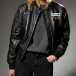 Marty Supreme Bomber Leather Jacket