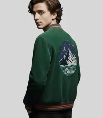Marty Supreme Green Bomber Jacket