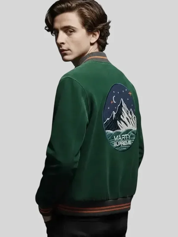 Marty Supreme Green Bomber Jacket