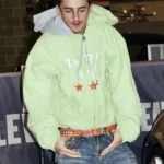 Timothée Chalamet Marty Supreme Green Jacket