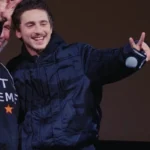 Promotional Event 2026 Timothée Chalamet Blue Jacket