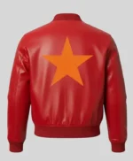 Marty Supreme Leather Bomber Jacket