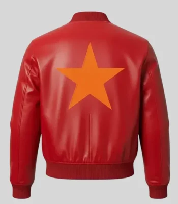 Marty Supreme Leather Bomber Jacket