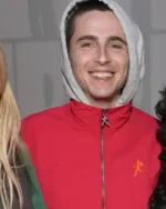 Timothée Chalamet Marty Supreme Christmas Jacket