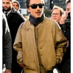 Marty Supreme Timothee Chalamet Khaki Jacket