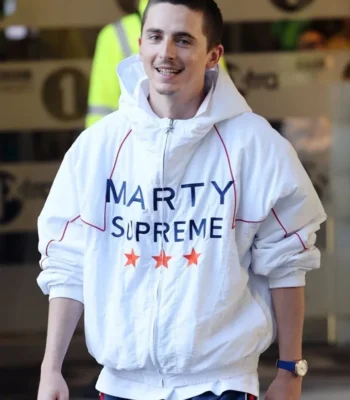 Marty Supreme White Jacket