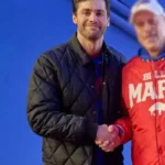 Matthew Daddario Holiday Touchdown A Bills Love Story Quilted Jacket