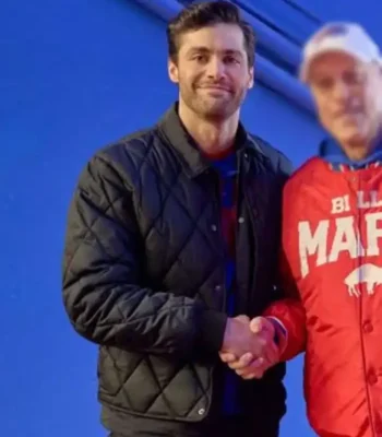 Matthew Daddario Holiday Touchdown A Bills Love Story Quilted Jacket