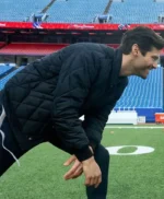 Matthew Daddario Holiday Touchdown A Bills Love Story Quilted Jacket