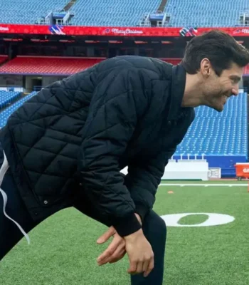 Matthew Daddario Holiday Touchdown A Bills Love Story Quilted Jacket