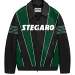 Mccarthy Stegaro Los Angeles Leather Zipper Jacket