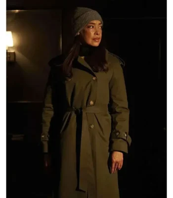 Memory of a Killer Linda Grant Green Trench Coat