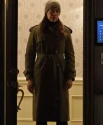 Memory of a Killer Linda Grant Green Trench Coat