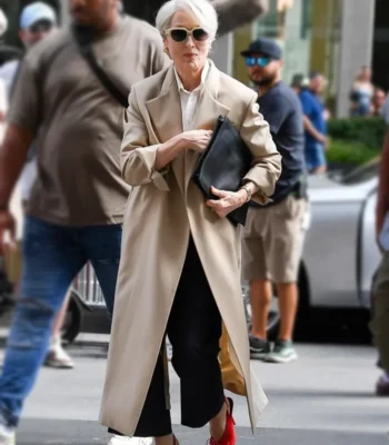 Meryl Streep The Devil Wears Prada 2 Beige Trench Coat