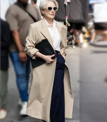 Meryl Streep The Devil Wears Prada 2 Beige Trench Coat