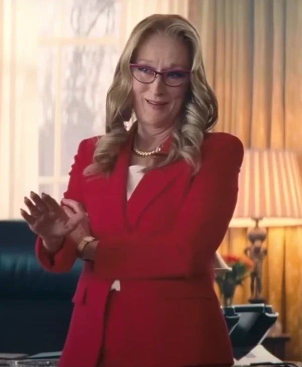Meryl Streep The Devil Wears Prada 2 Red Blazer