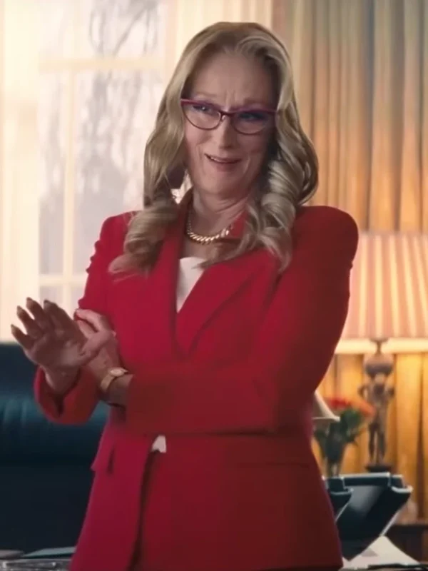 Meryl Streep The Devil Wears Prada 2 Red Blazer
