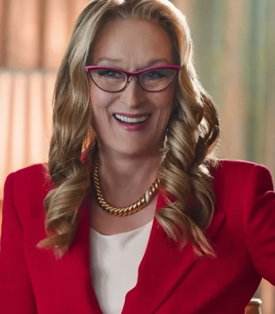 Meryl Streep The Devil Wears Prada 2 Red Blazer