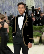 Met Gala 2026 Jaafar Jackson Velvet Blazer