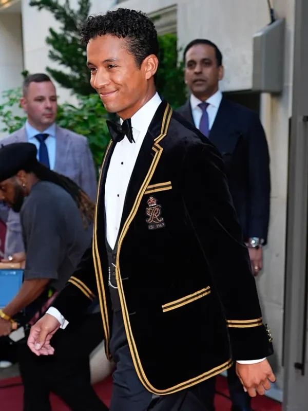 Met Gala 2026 Jaafar Jackson Velvet Blazer