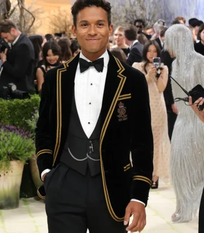 Met Gala 2026 Jaafar Jackson Velvet Blazer