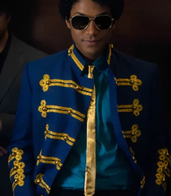 Michael Jaafar Jackson Blue Jacket