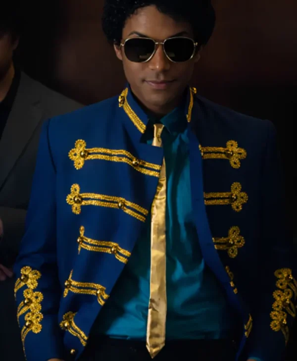 Michael Jaafar Jackson Blue Jacket