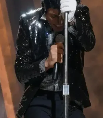 Michael Jaafar Jackson Sequin Blazer