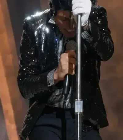 Michael Jaafar Jackson Sequin Blazer