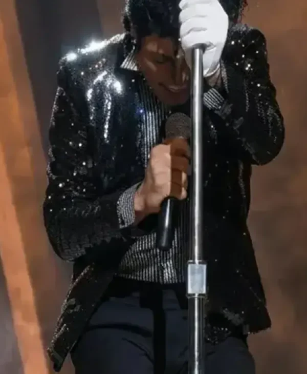 Michael Jaafar Jackson Sequin Blazer