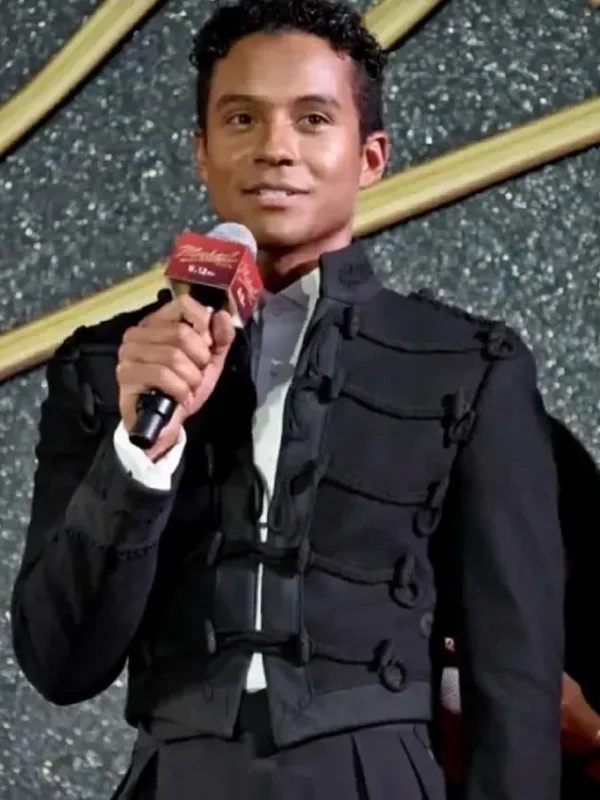 Jaafar Jackson Michael Premiere Black Jacket