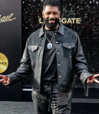 Deon Cole Michael Premiere 2026 Grey Suede Jacket