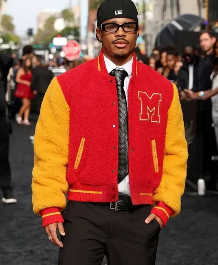 Michael Premiere Ace Greene Varsity Jacket Michael Premiere Ace Greene Varsity Jacket