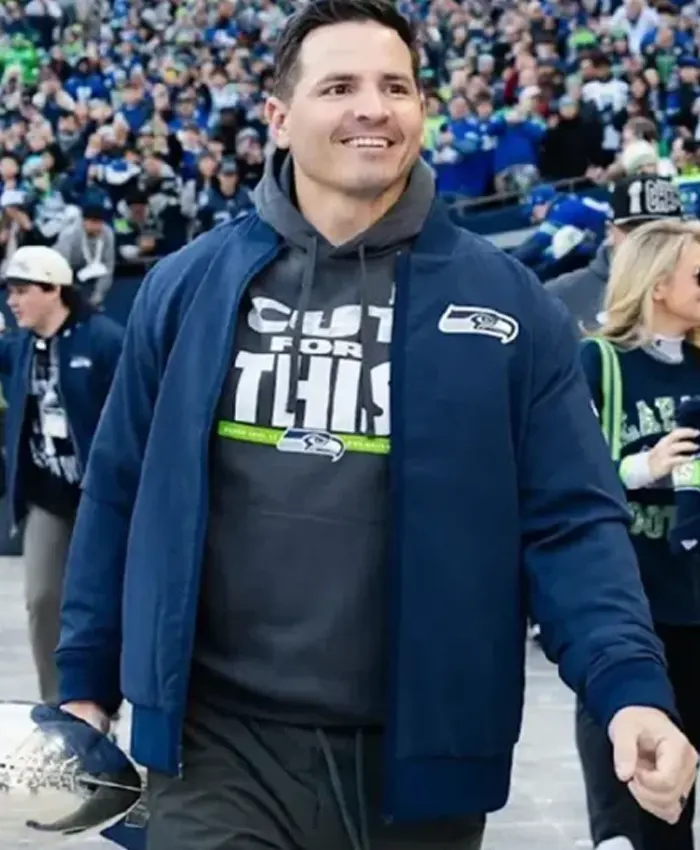 Mike Macdonald Super Bowl LX Parade Jacket Mike Macdonald Super Bowl LX Parade Jacket